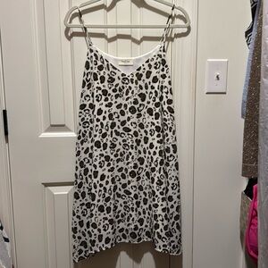 Peach Love California size Large sundress in animal print